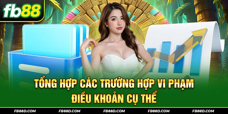 Tổng hợp các trường hợp vi phạm điều khoản cụ thể